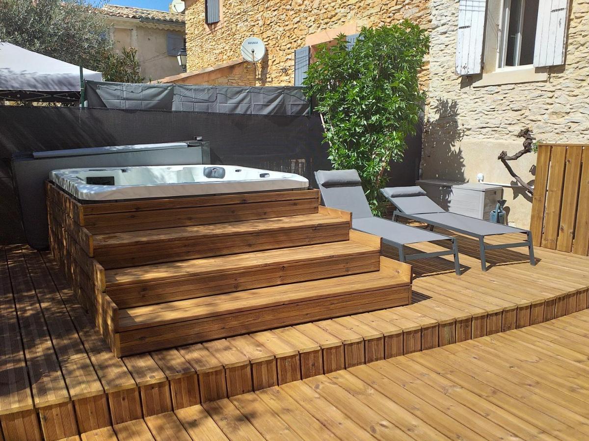Deux M Bed & Breakfast Villes-sur-Auzon ภายนอก รูปภาพ